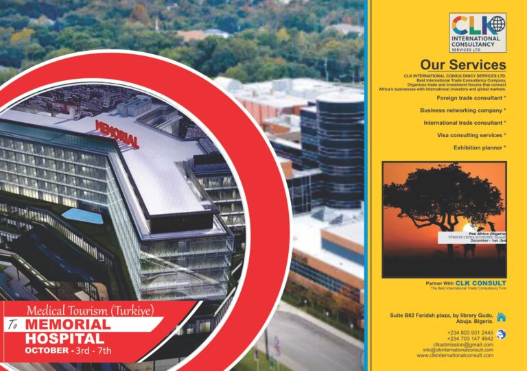 Read more about the article Medical Tourism To Memorial Hospital (3rd- 7th October 2025)