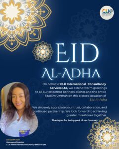 Read more about the article EID AL-ADHA GREETINGS